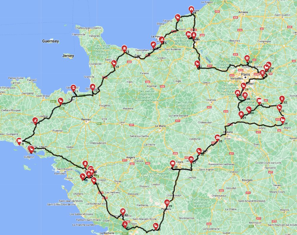 Nantes Roundtrip - French Family Odyssey